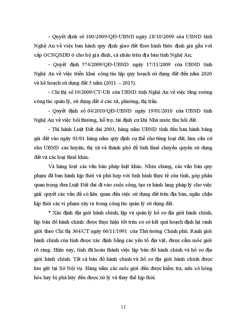 image for page Đánh giá tình hình quản lý và sử dụng đất của huyện Quỳ Hợp tỉnh Nghệ An từ khi có Luật Đất đai 2003 đến nay