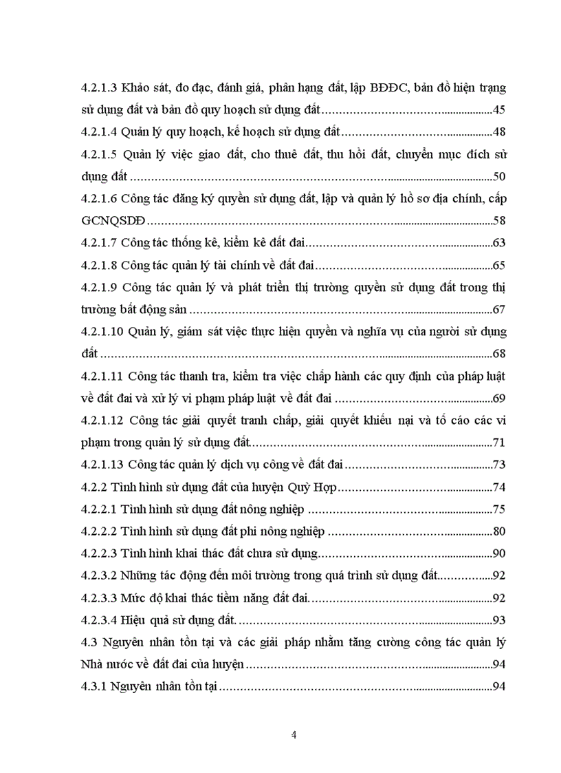 image for page Đánh giá tình hình quản lý và sử dụng đất của huyện Quỳ Hợp tỉnh Nghệ An từ khi có Luật Đất đai 2003 đến nay