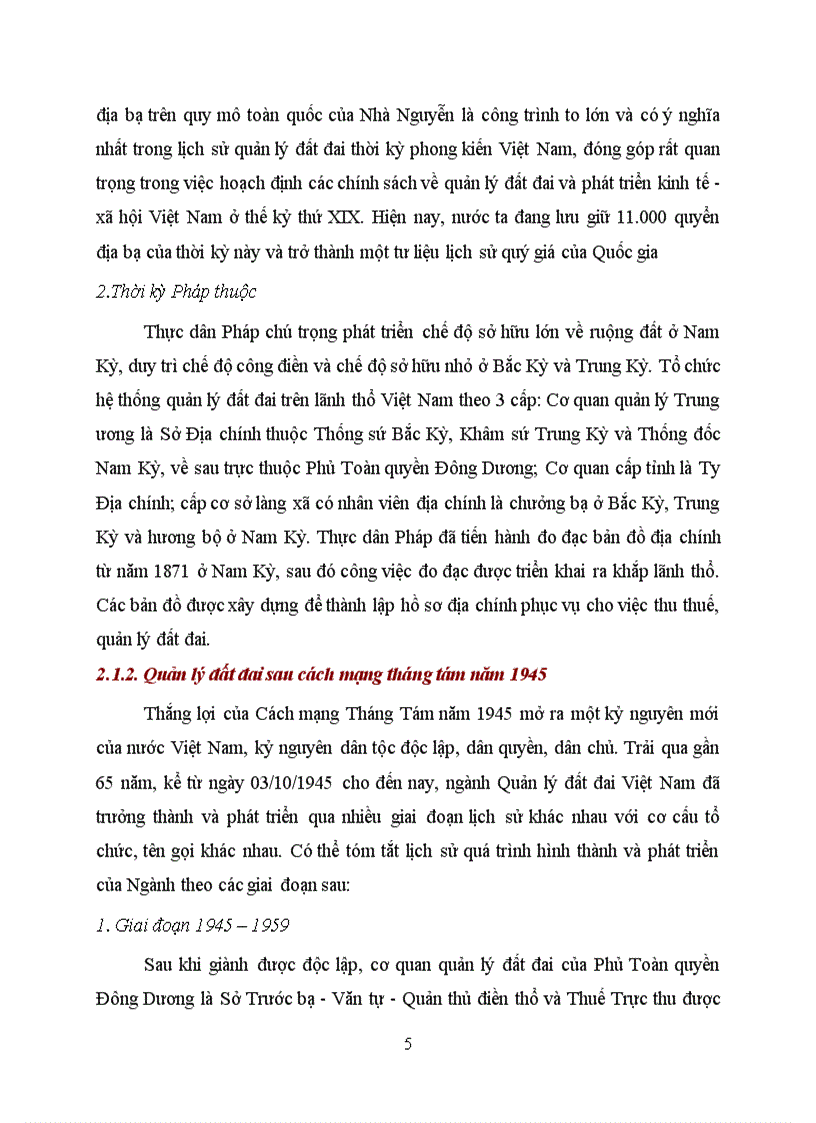 image for page Đánh giá công tác quản lý sử dụng đất đai xã Đồng Du huyện Bình Lục tỉnh Hà Nam giai đoạn 2005 201