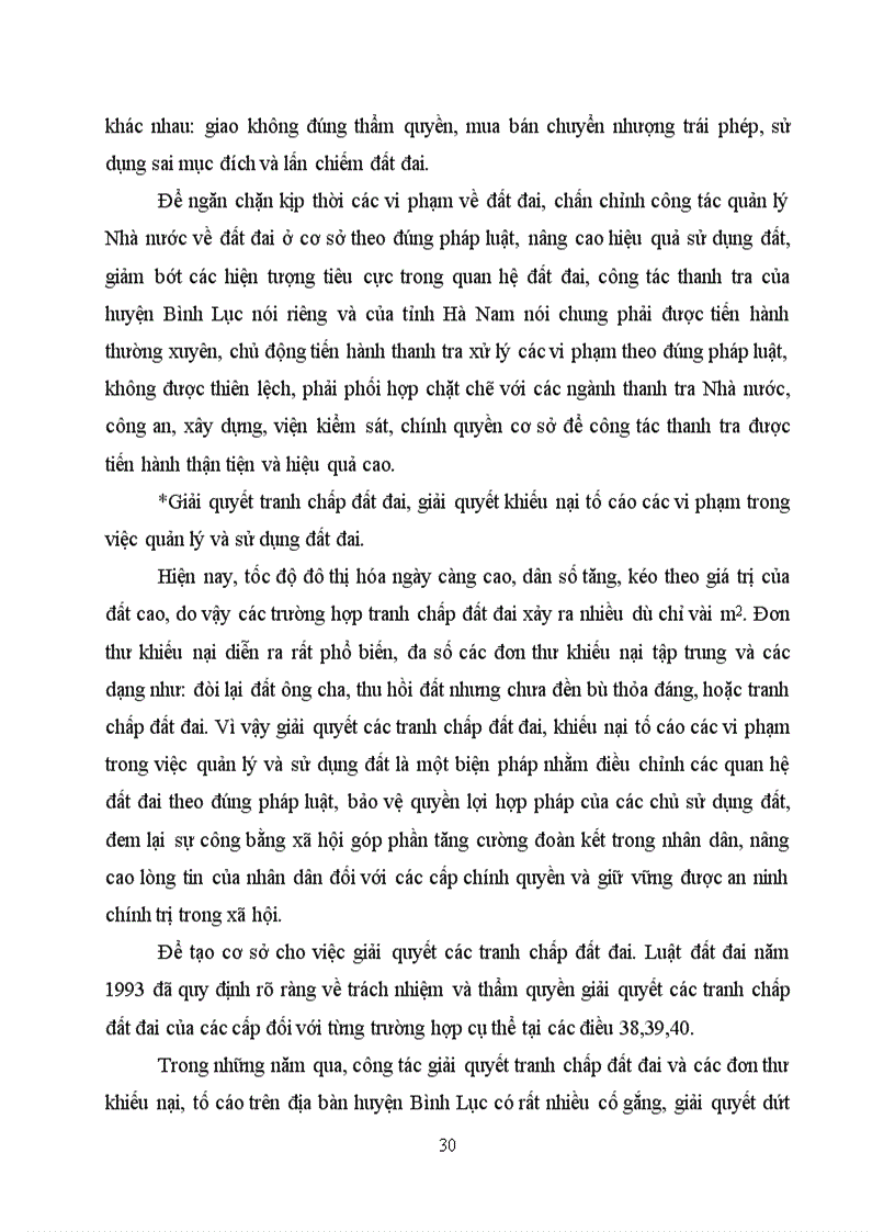 image for page Đánh giá công tác quản lý sử dụng đất đai xã Đồng Du huyện Bình Lục tỉnh Hà Nam giai đoạn 2005 201