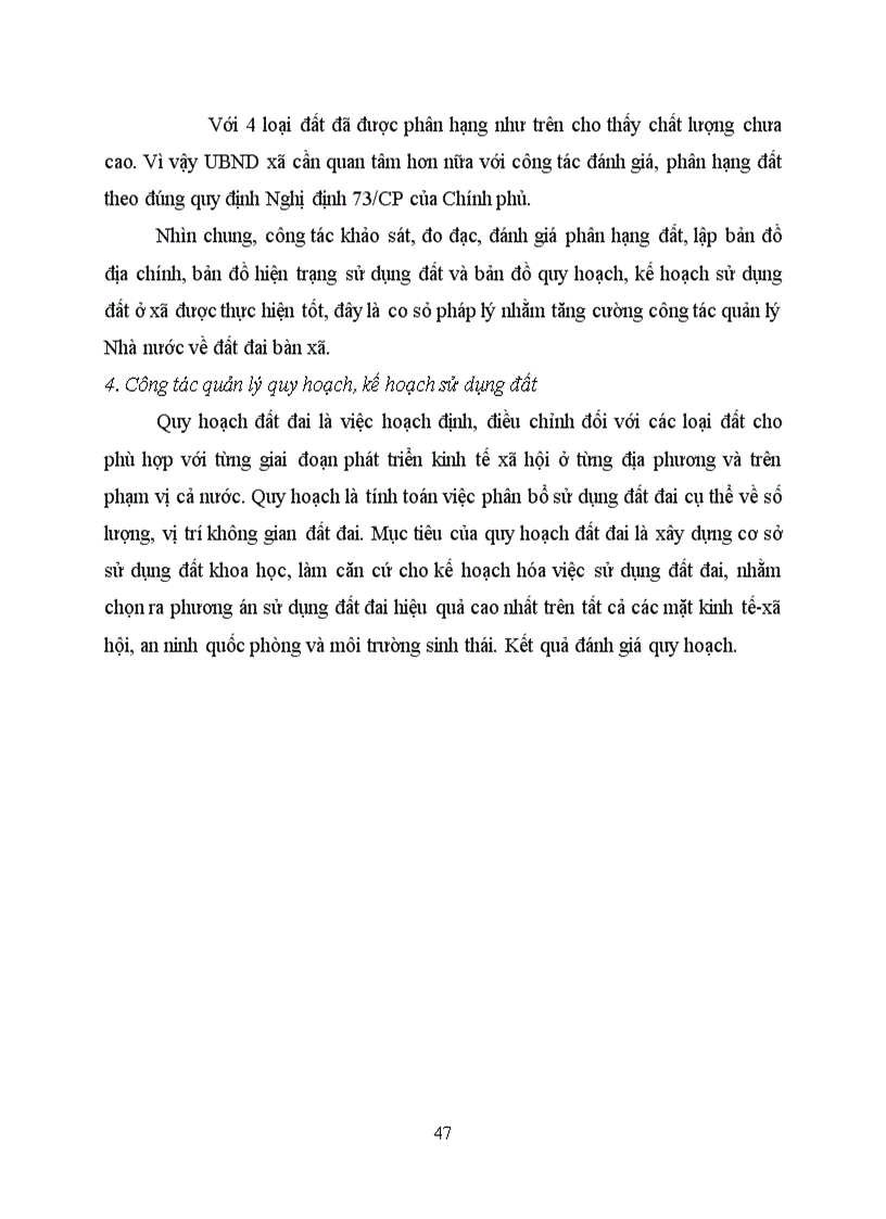 image for page Đánh giá công tác quản lý sử dụng đất đai xã Đồng Du huyện Bình Lục tỉnh Hà Nam giai đoạn 2005 201