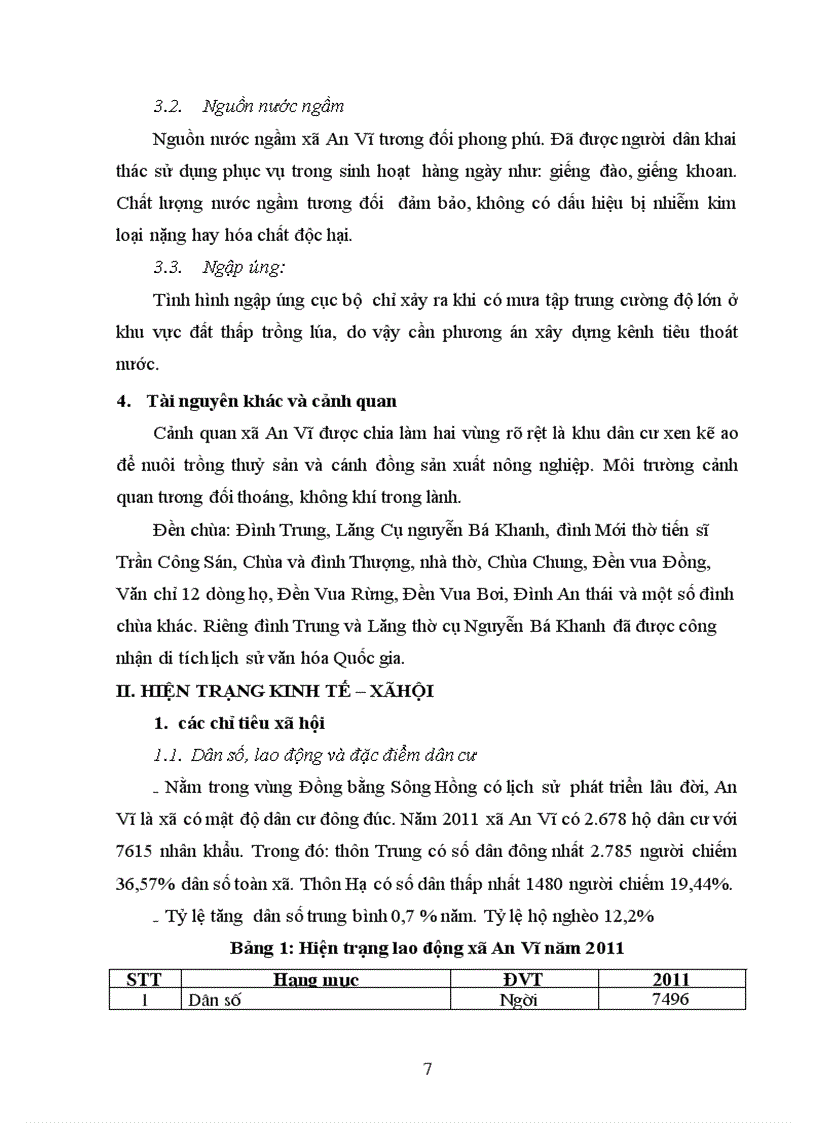 image for page Báo cáo tổng hợp quy hoạch xây dựng nông thôn mới giai đoạn 2011 2020 xã an vĩ huyện khoái châu quy hoạch chung