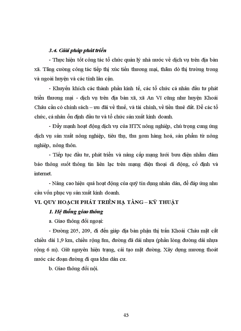 image for page Báo cáo tổng hợp quy hoạch xây dựng nông thôn mới giai đoạn 2011 2020 xã an vĩ huyện khoái châu quy hoạch chung