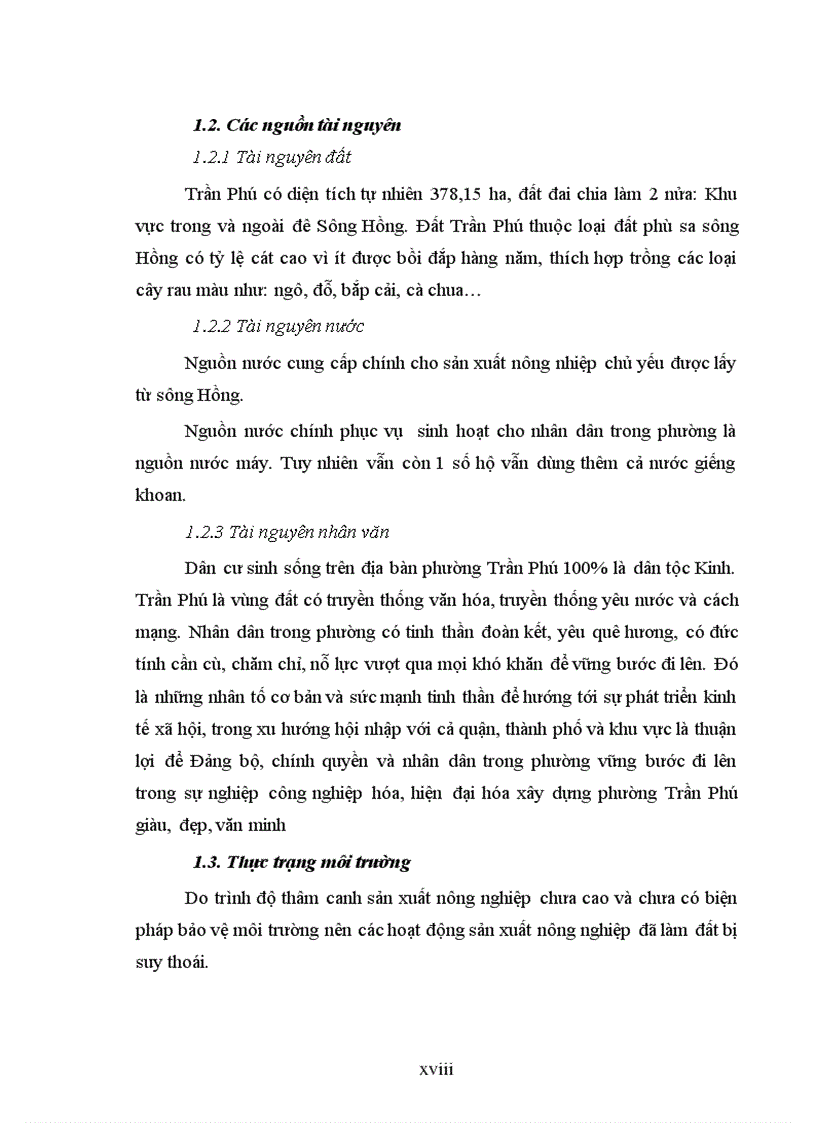 image for page Quy hoạch sử dụng đất phường Trần Phú quận Hoàng Mai thành phố Hà Nội giai đoạn 2011 2020