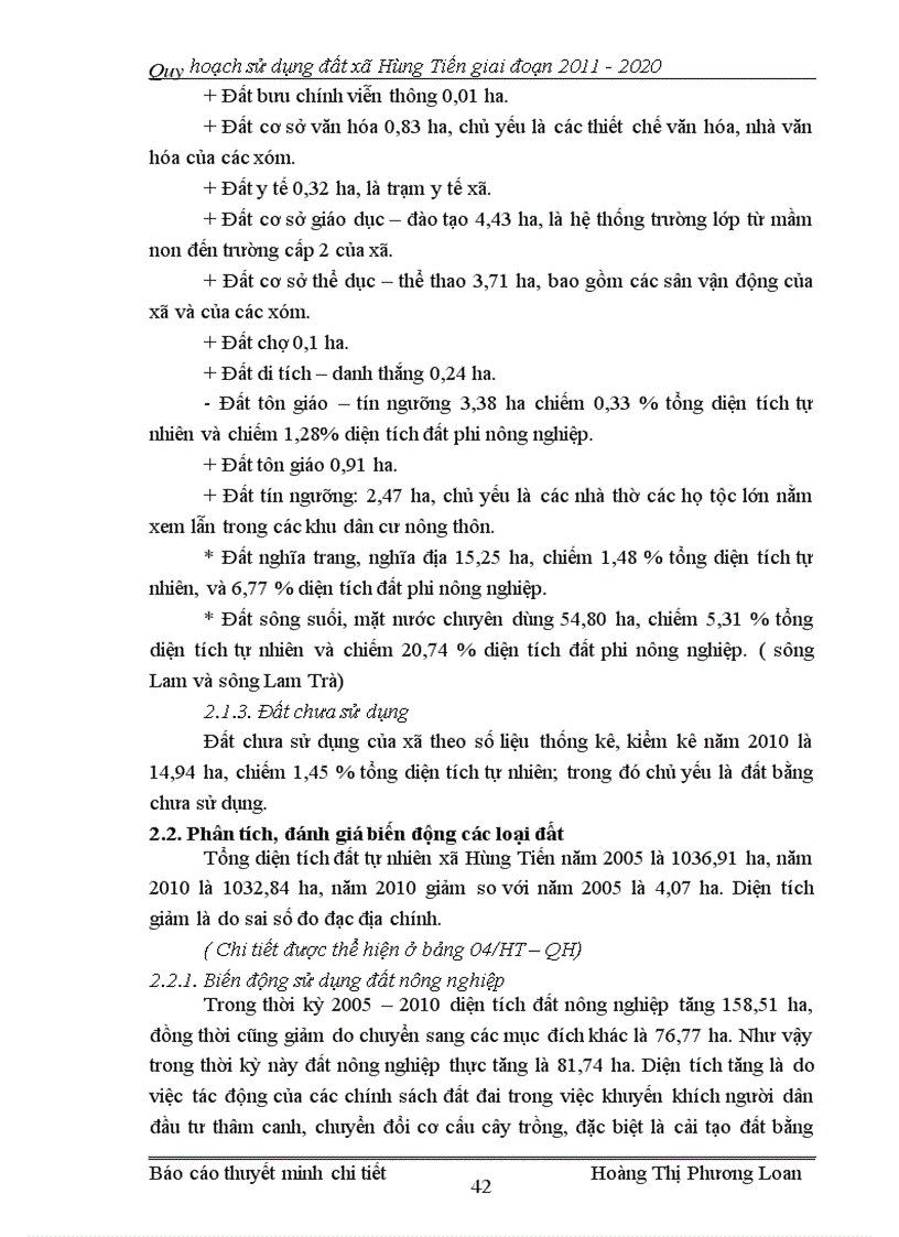 image for page Xây dựng phương án quy hoạch sử dụng đất xã Hùng Tiến huyện Nam Đàn tỉnh Nghệ An giai đoạn 2011 2020