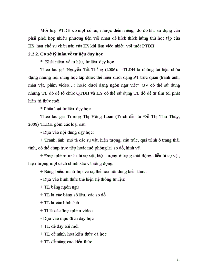 image for page Tình hình dạy học và sử dụng tư liệu dạy học trong dạy học ở trường TH KT KT Tô Hiệu