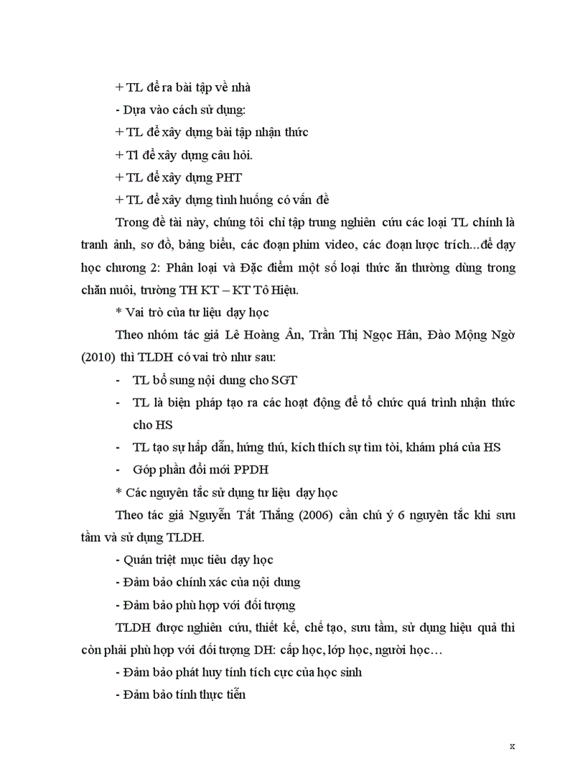 image for page Tình hình dạy học và sử dụng tư liệu dạy học trong dạy học ở trường TH KT KT Tô Hiệu