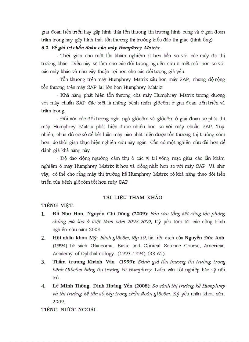image for page Nghiên cứu ứng dụng thị trường kế Humphrey Matrix phát hiện sớm tổn thương thị trường trong bệnh glôcôm góc mở nguyên phát
