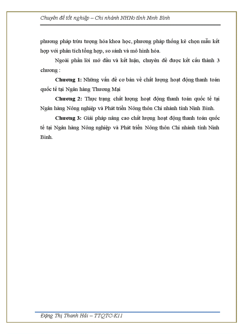 image for page Giải pháp nâng cao chất lượng hoạt động thanh toán quốc tế tại Ngân hàng Nông nghiệp và Phát triển Nông thôn Chi nhánh tỉnh Ninh Bình