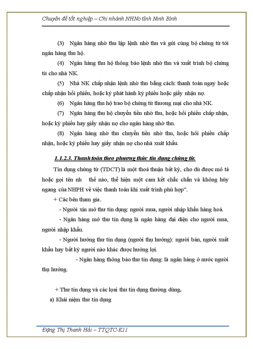 image for page Giải pháp nâng cao chất lượng hoạt động thanh toán quốc tế tại Ngân hàng Nông nghiệp và Phát triển Nông thôn Chi nhánh tỉnh Ninh Bình