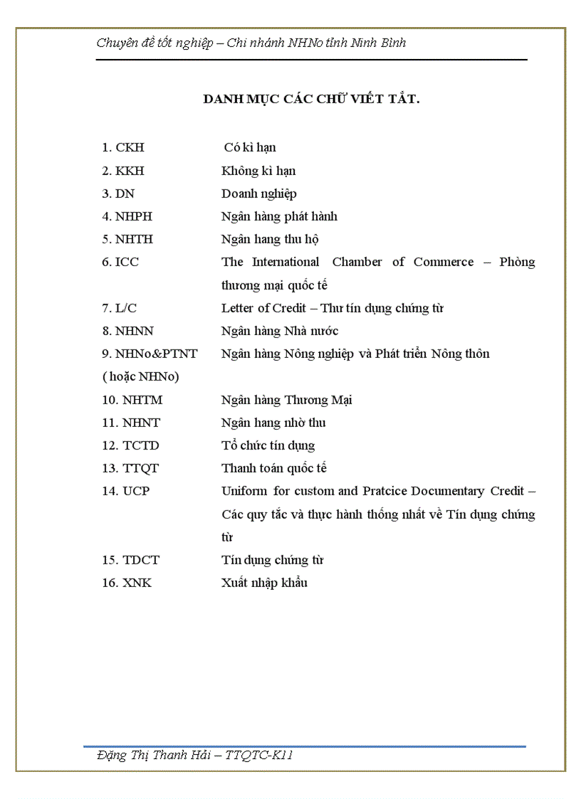 image for page Giải pháp nâng cao chất lượng hoạt động thanh toán quốc tế tại Ngân hàng Nông nghiệp và Phát triển Nông thôn Chi nhánh tỉnh Ninh Bình