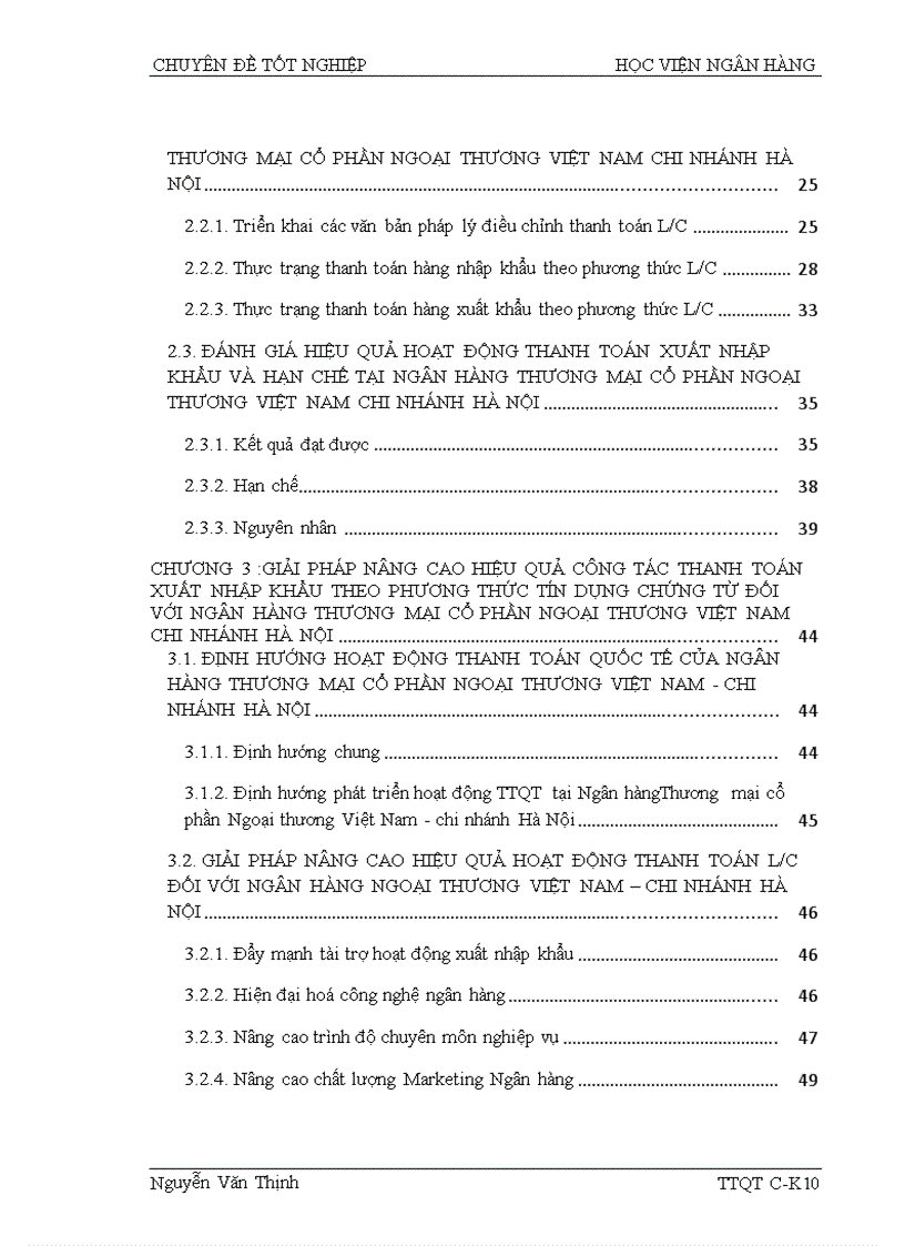 image for page Nâng cao hiệu quả hoạt động thanh toán xuất nhập khẩu theo phương thức tín dụng chứng từ tại Ngân hàng Thương mại cổ phần Ngoại thương Việt Nam chi nhánh Hà Nội