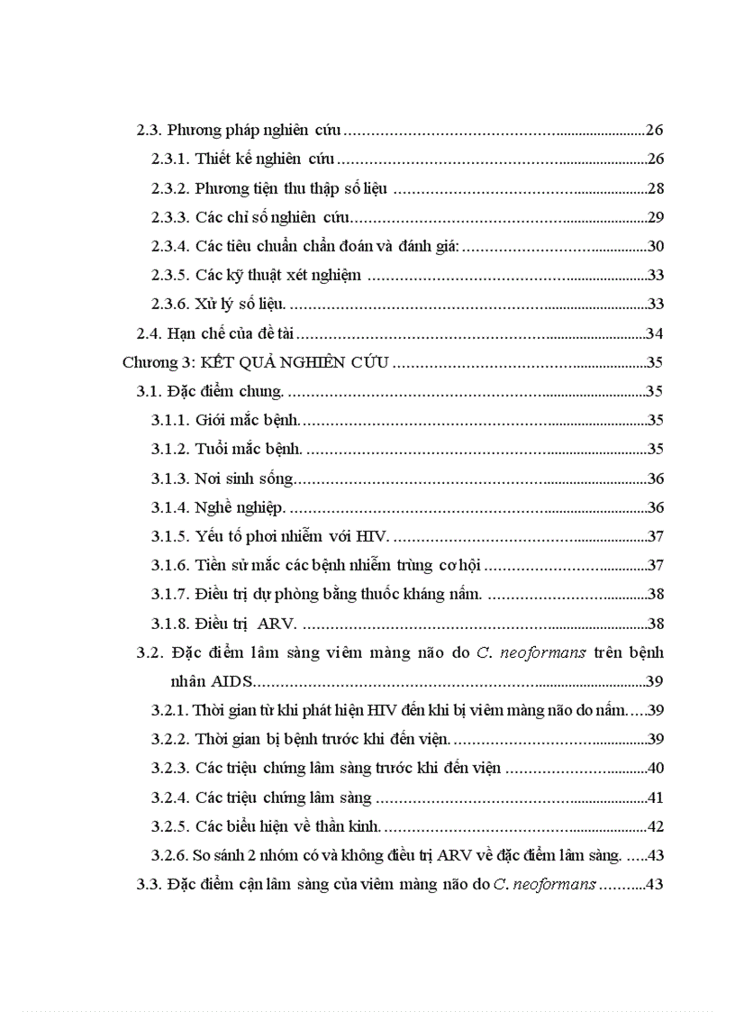 image for page Bước đầu đánh giá kết quả điều trị viêm màng não do C neoformans ở bệnh nhân AIDS tại Bệnh viện Bệnh Nhiệt đới Trung ương từ 01 01 2007 đến 30 04 201