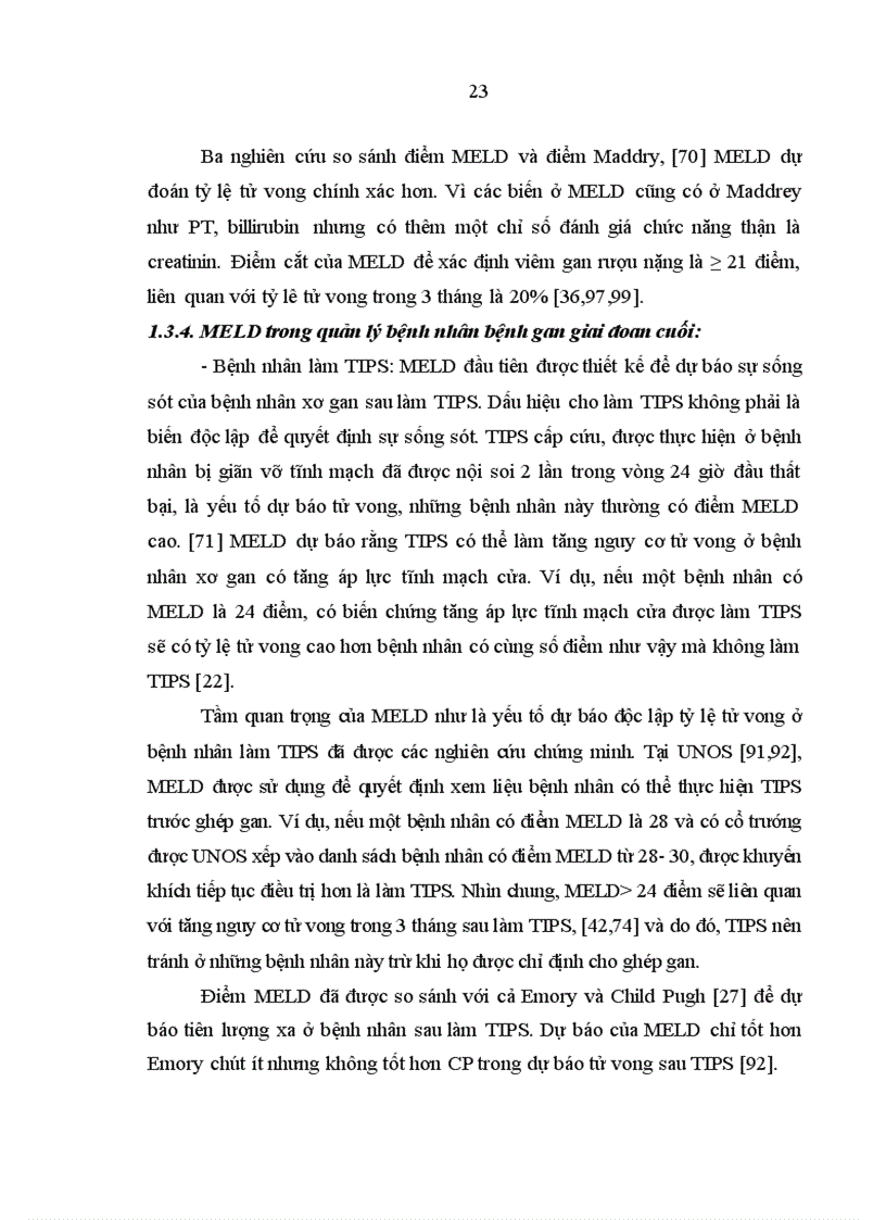 image for page Nghiên cứu chỉ số MELD trong tiên lượng bệnh nhân xơ gan