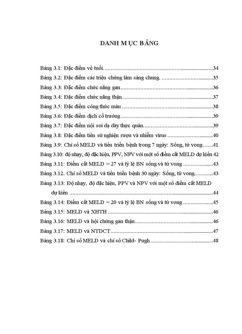 image for page Nghiên cứu chỉ số MELD trong tiên lượng bệnh nhân xơ gan