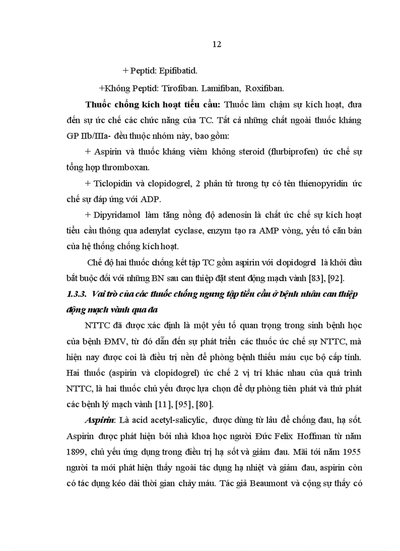 image for page Nghiên cứu độ ngưng tập tiểu cầu ở bệnh nhân trước và sau can thiệp đặt stent động mạch vành