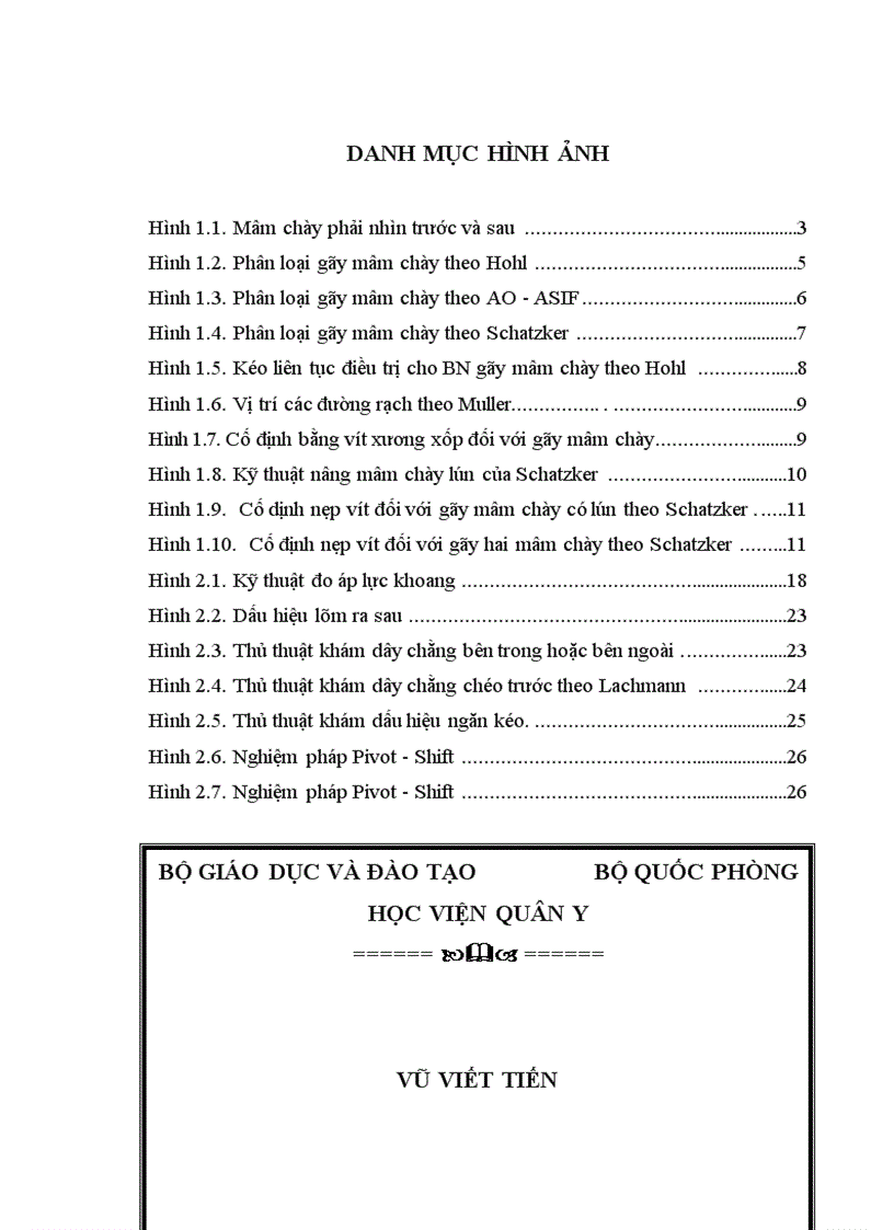 image for page Nghiên cứu sự thay đổi áp lực khoang và đánh giá kết quả điều trị gãy kín mâm chày bằng kết xương nẹp vít