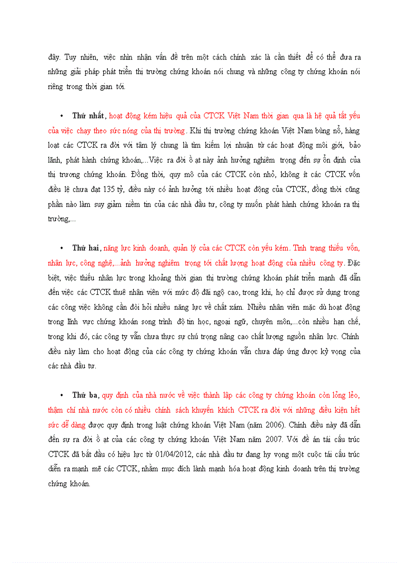 image for page Thực trạng và giải pháp nâng cao chất lượng hoạt động của các công ty chứng khoán tại Việt Nam