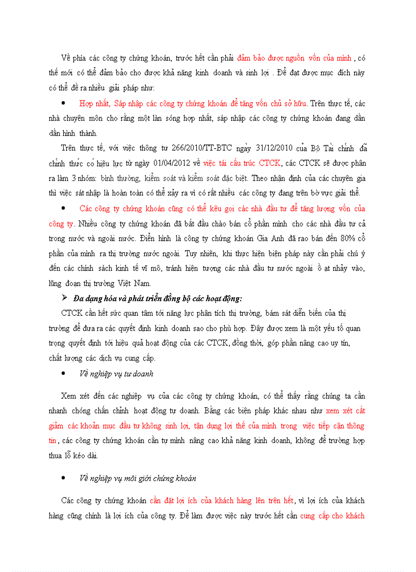 image for page Thực trạng và giải pháp nâng cao chất lượng hoạt động của các công ty chứng khoán tại Việt Nam