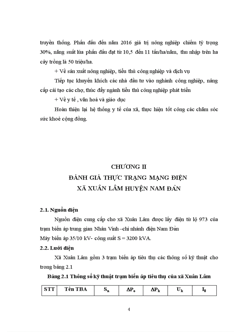 image for page Quy hoạch và cải tạo lưới điện xã xuân Lâm huyện Nam Đàn tỉnh Nghệ An