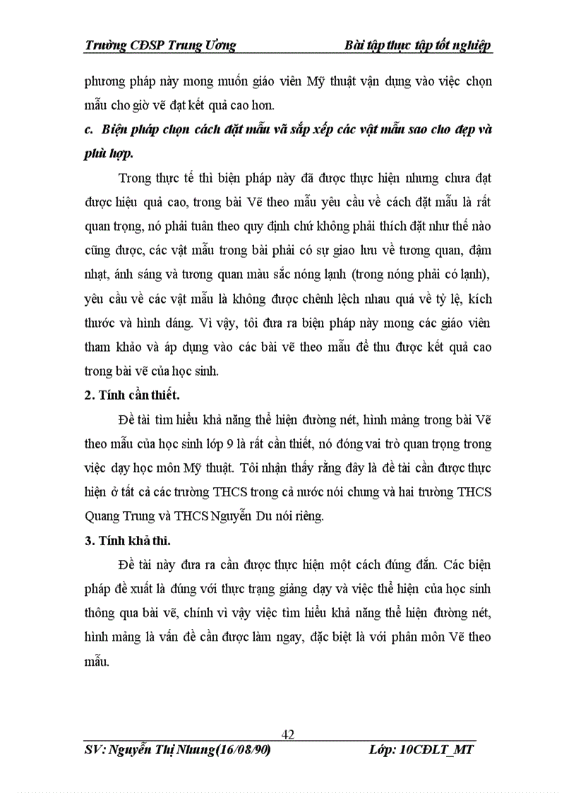 image for page Tìm hiểu khả năng thể hiện đường nét hình mảng trong bài Vẽ theo mẫu của học sinh lớp 9