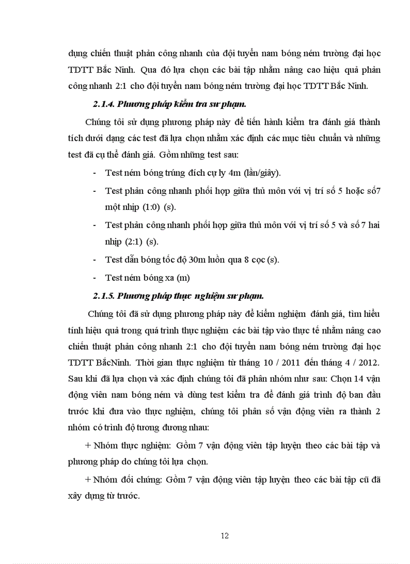 image for page Nghiên cứu bài tập nhằm nâng cao hiệu quả chiến thuật phản cễng nhanh 2 1 cho đội tuyển nam bóng ném trường đại học thể dục thể thao bắc ninh