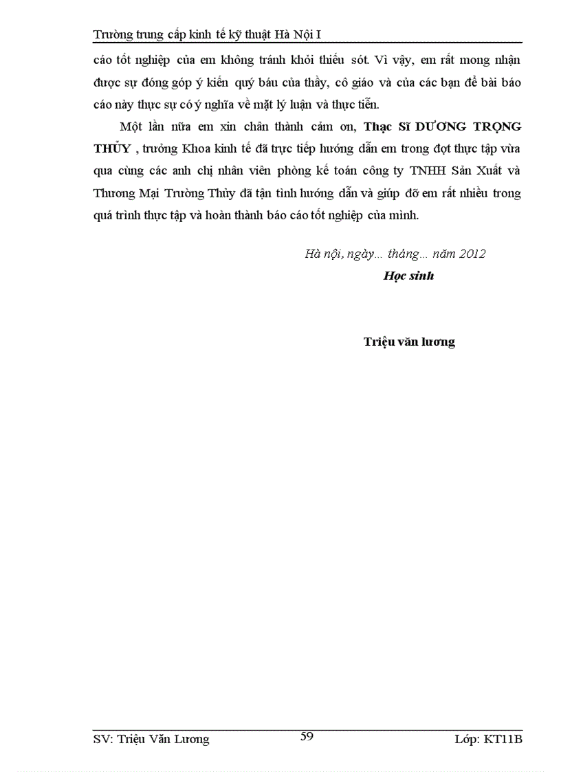 image for page Công tác Tổ chức Quản lý TSCĐ và nâng cao hiệu quả sử dụng TSCĐ tại công ty TNHH Sản Xuất và Thương Mại Trường Thủy 1