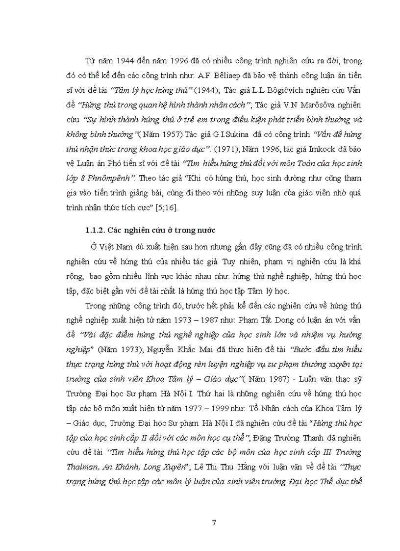 image for page Hứng thú học tập Tâm lý học giao tiếp của sinh viên năm thứ nhất khoa Giáo dục Học viện Quản lý Giáo dục