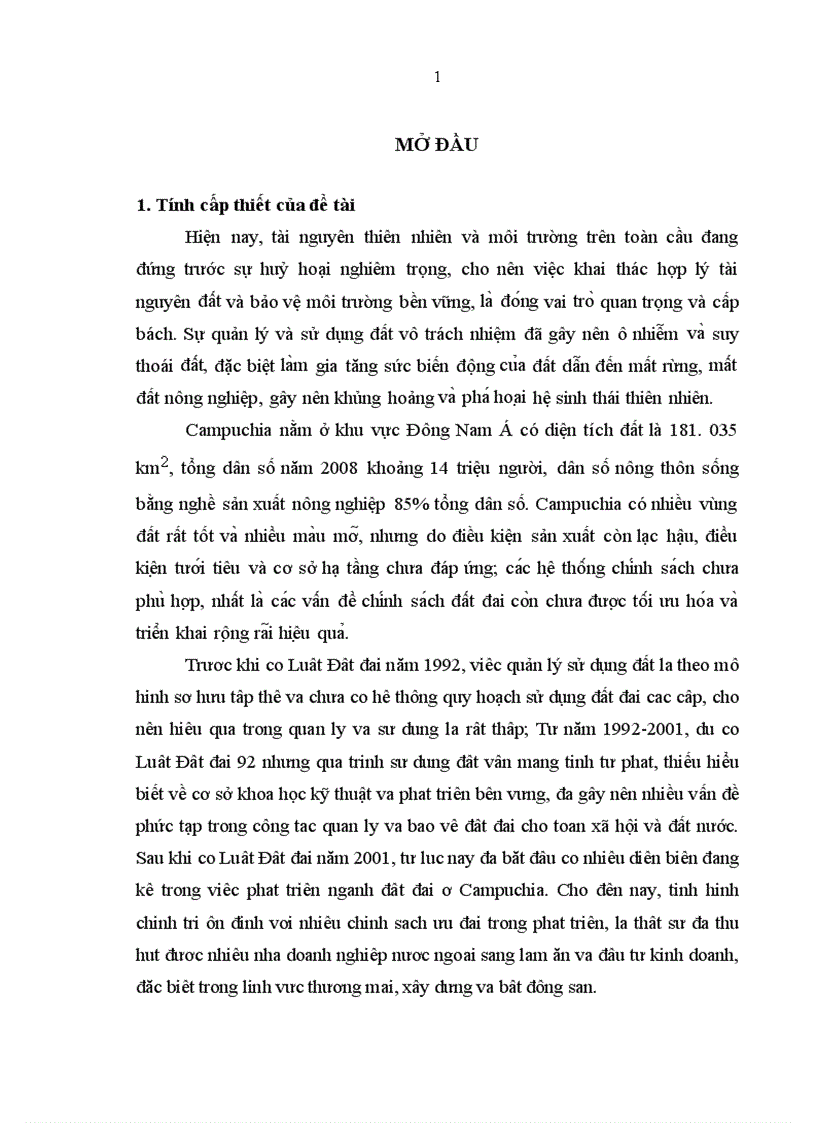 image for page Nghiên cứu ảnh hưởng của chính sách đất đai đến quy hoạch và quản lý sử dụng đất ở tỉnh mondulkiri campuchia