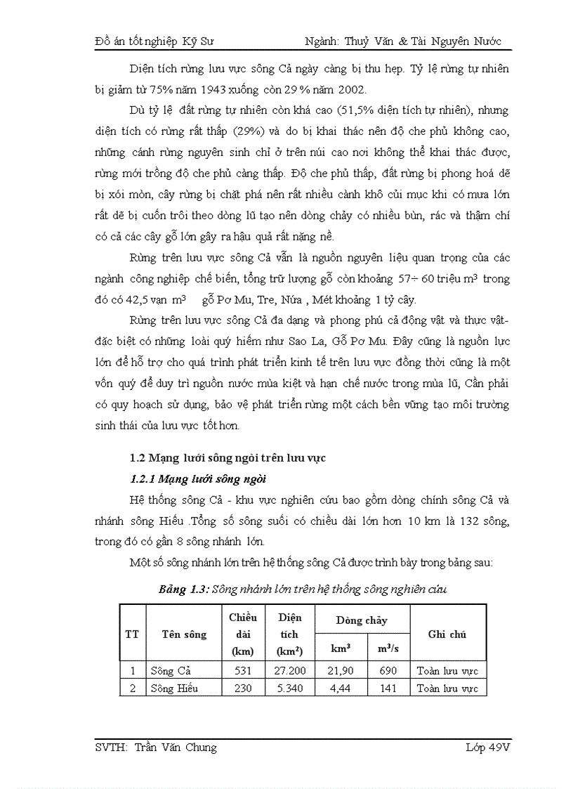 image for page Nghiên cứu phương án dự báo lũ trên song Cả tỉnh Nghệ An