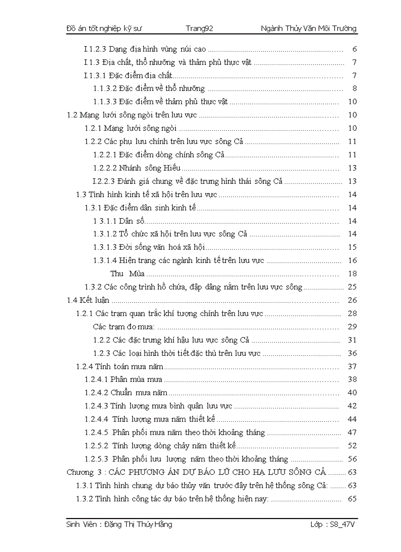 image for page Nghiên cứu phương án dự báo lũ trên song Cả tỉnh Nghệ An