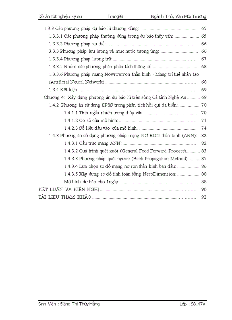 image for page Nghiên cứu phương án dự báo lũ trên song Cả tỉnh Nghệ An