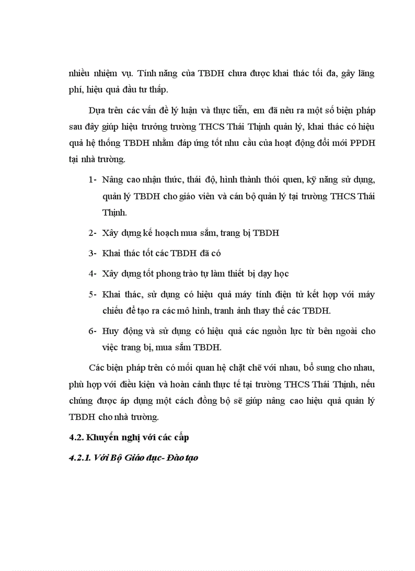 image for page Biện pháp quản lý thiết bị dạy học nhằm đáp ứng tốt yêu cầu của việc đổi mới phương pháp tại trường THCS Thái Thịnh quận Đống Đa thành phố Hà Nội
