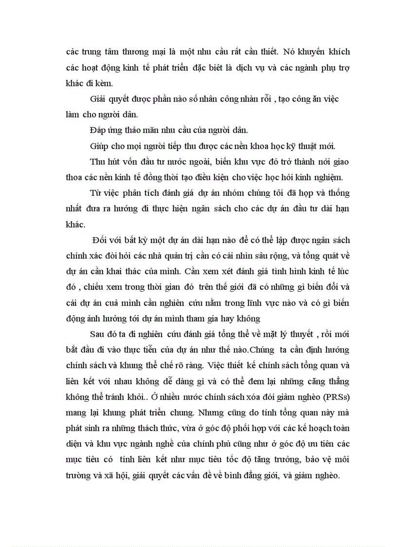 image for page Thực trạng lập ngân sách đầu tư dài hạn cho dự án Xây dựng trung tâm thương mại tổng hợp văn phòng dịch vụ nhà ở Phú Diễn Từ Liêm Hà Nội của công ty Đông Đô Bộ quốc phòng