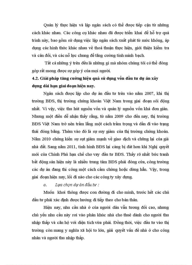image for page Thực trạng lập ngân sách đầu tư dài hạn cho dự án Xây dựng trung tâm thương mại tổng hợp văn phòng dịch vụ nhà ở Phú Diễn Từ Liêm Hà Nội của công ty Đông Đô Bộ quốc phòng