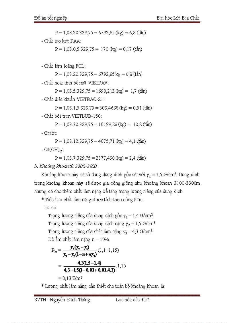 image for page Tìm hiểu tác dụng của dung dịch khoan một số cách pha chế dung dịch khoan và lựa chọn hệ dung dịch để khoan qua tầng Oligoxen giếng khoan LDN 2X mỏ Lạc Đà Nâu