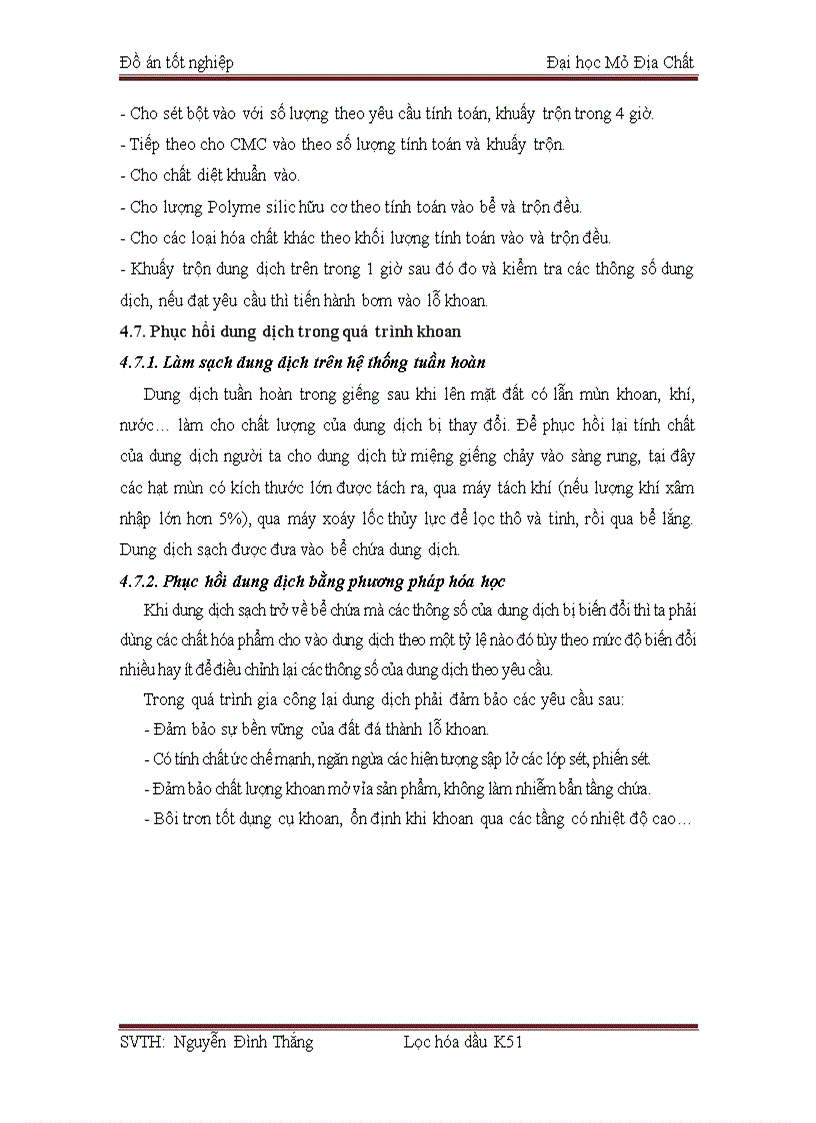 image for page Tìm hiểu tác dụng của dung dịch khoan một số cách pha chế dung dịch khoan và lựa chọn hệ dung dịch để khoan qua tầng Oligoxen giếng khoan LDN 2X mỏ Lạc Đà Nâu