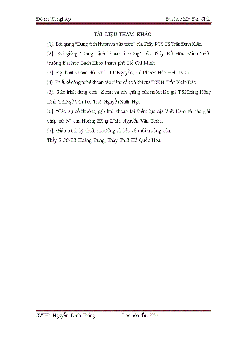 image for page Tìm hiểu tác dụng của dung dịch khoan một số cách pha chế dung dịch khoan và lựa chọn hệ dung dịch để khoan qua tầng Oligoxen giếng khoan LDN 2X mỏ Lạc Đà Nâu