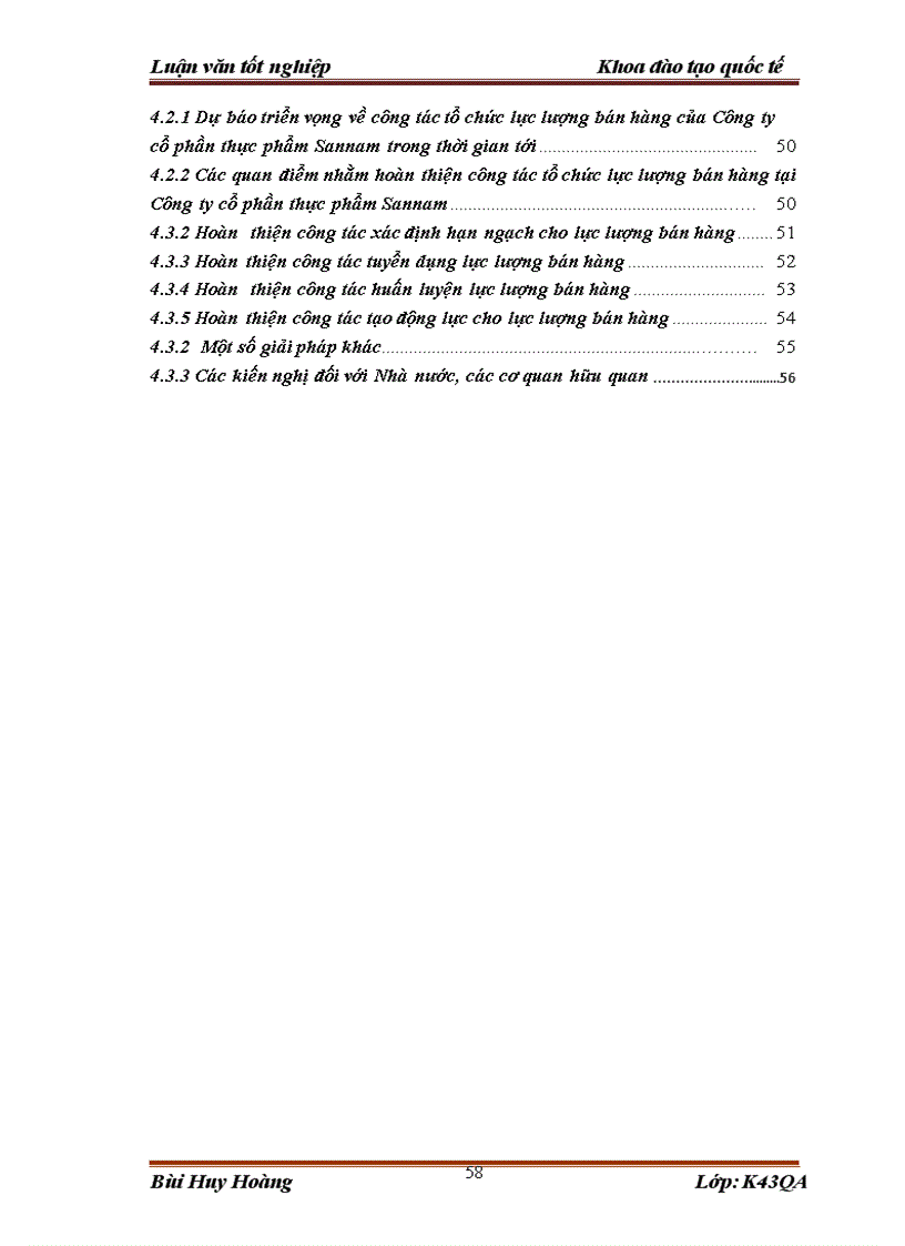 image for page Hoàn thiện công tác tổ chức lực lượng bán hàng tại công ty cổ phần thực phẩm sannam