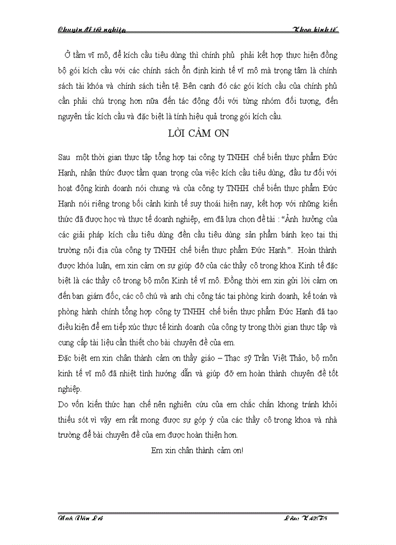 image for page Phân tích ảnh hưởng của giải pháp kích cầu tiêu dùng đến cầu tiêu dùng sản phẩm bánh kẹo của công ty TNHH chế biến thực phẩm Đức Hạnh trên thị trường nội địa trong thời gian qua 1