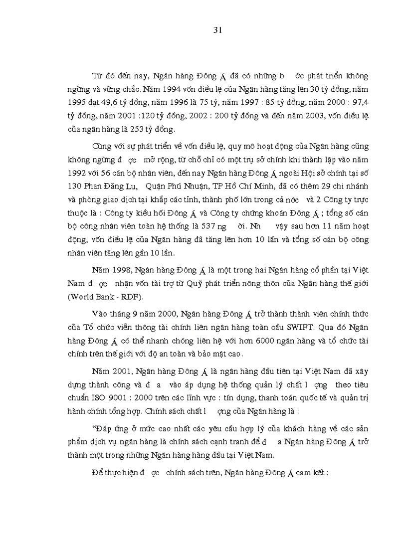 image for page Phát triển dịch vụ thanh toán quốc tế tại Ngân hàng Đông á chi nhánh Hà Nội