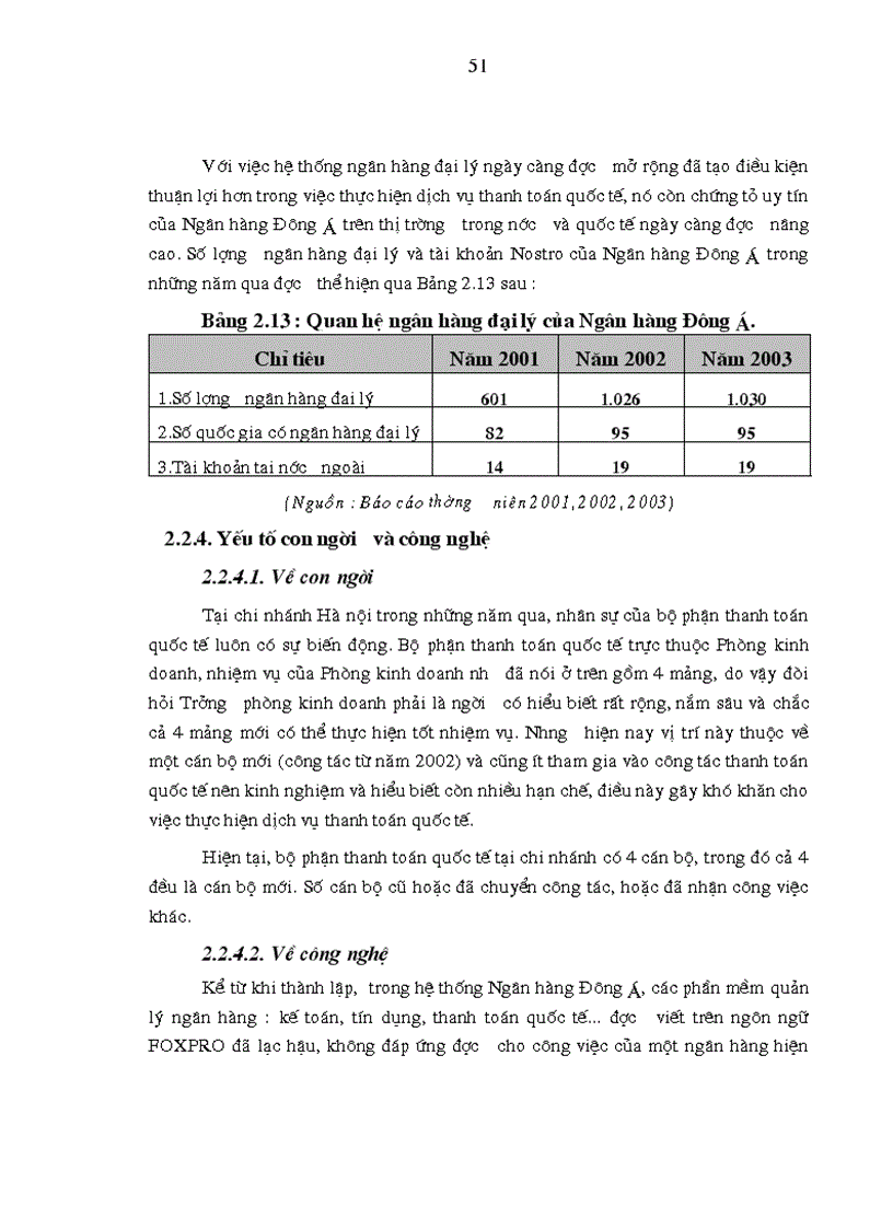 image for page Phát triển dịch vụ thanh toán quốc tế tại Ngân hàng Đông á chi nhánh Hà Nội