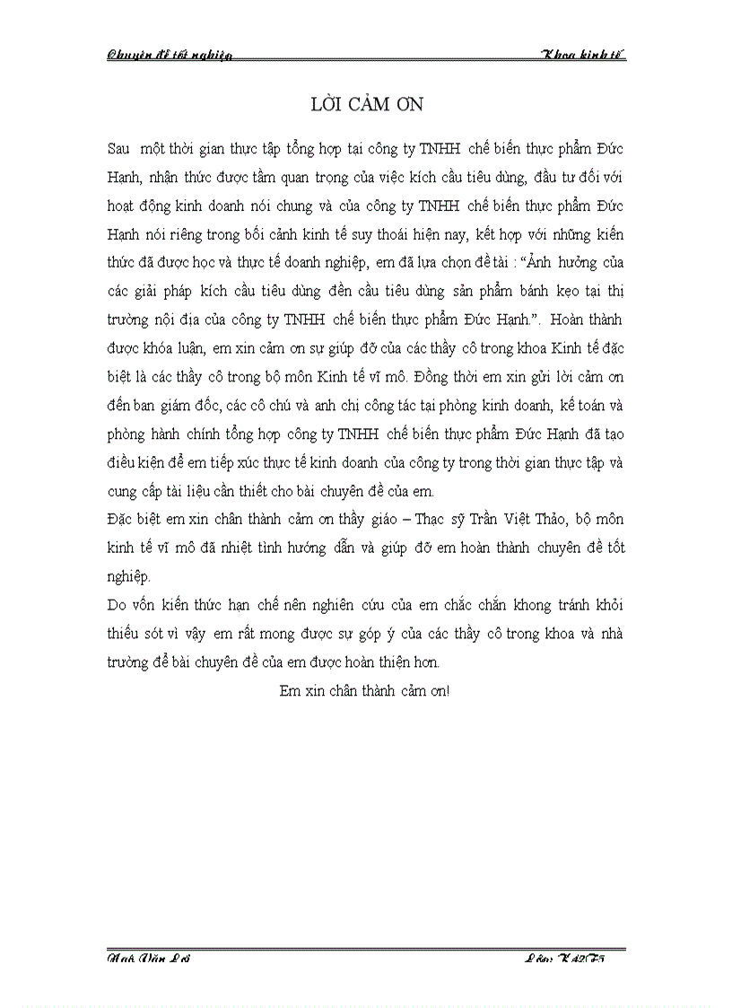 image for page Phân tích ảnh hưởng của giải pháp kích cầu tiêu dùng đến cầu tiêu dùng sản phẩm bánh kẹo của công ty TNHH chế biến thực phẩm Đức Hạnh trên thị trường nội địa trong thời gian qua 4