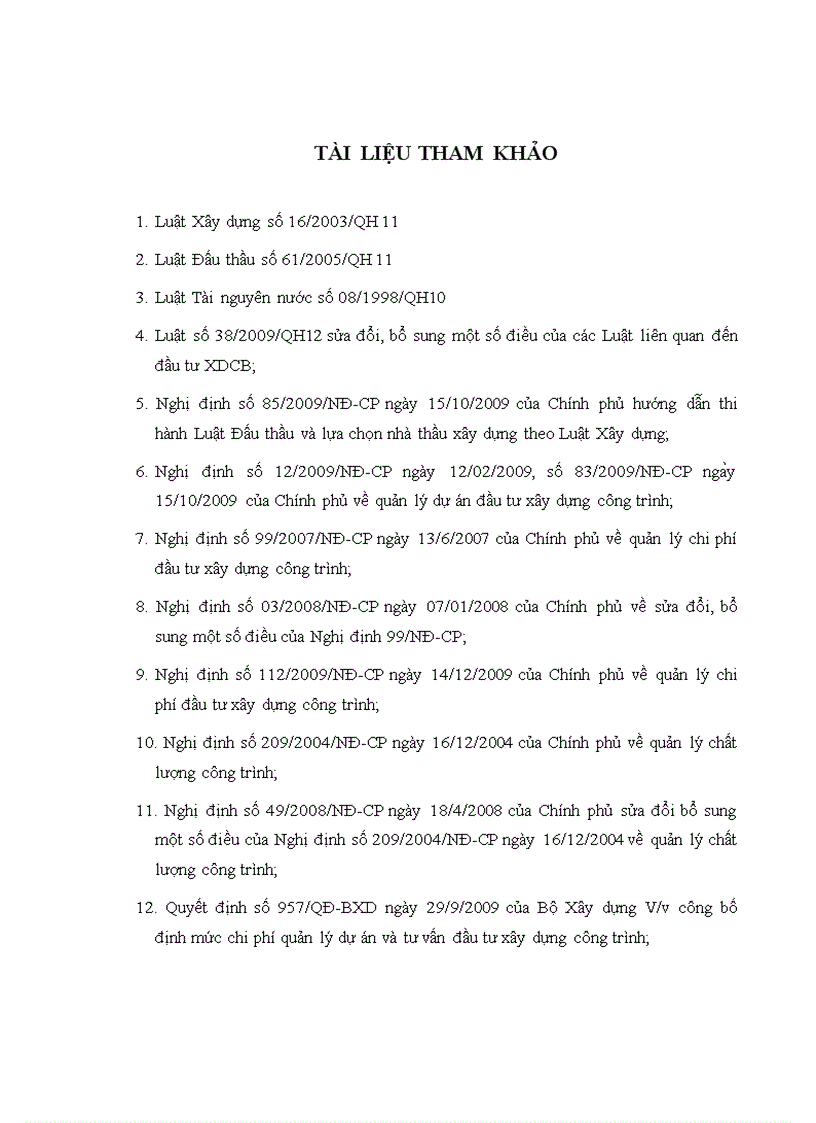 image for page Thực trạng công tác lập chi phí đầu tư xây dựng công trình do bộ nông nghiệp và ptnt quản lý