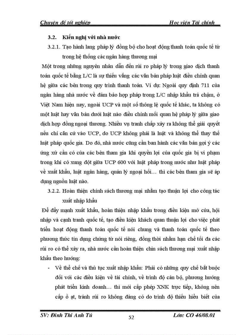 image for page Mở rộng và phòng ngừa rủi ro trong hoạt động thanh toán quốc tế theo phương thức tín dụng chứng từ tại ngân hàng TMCP Quân đội