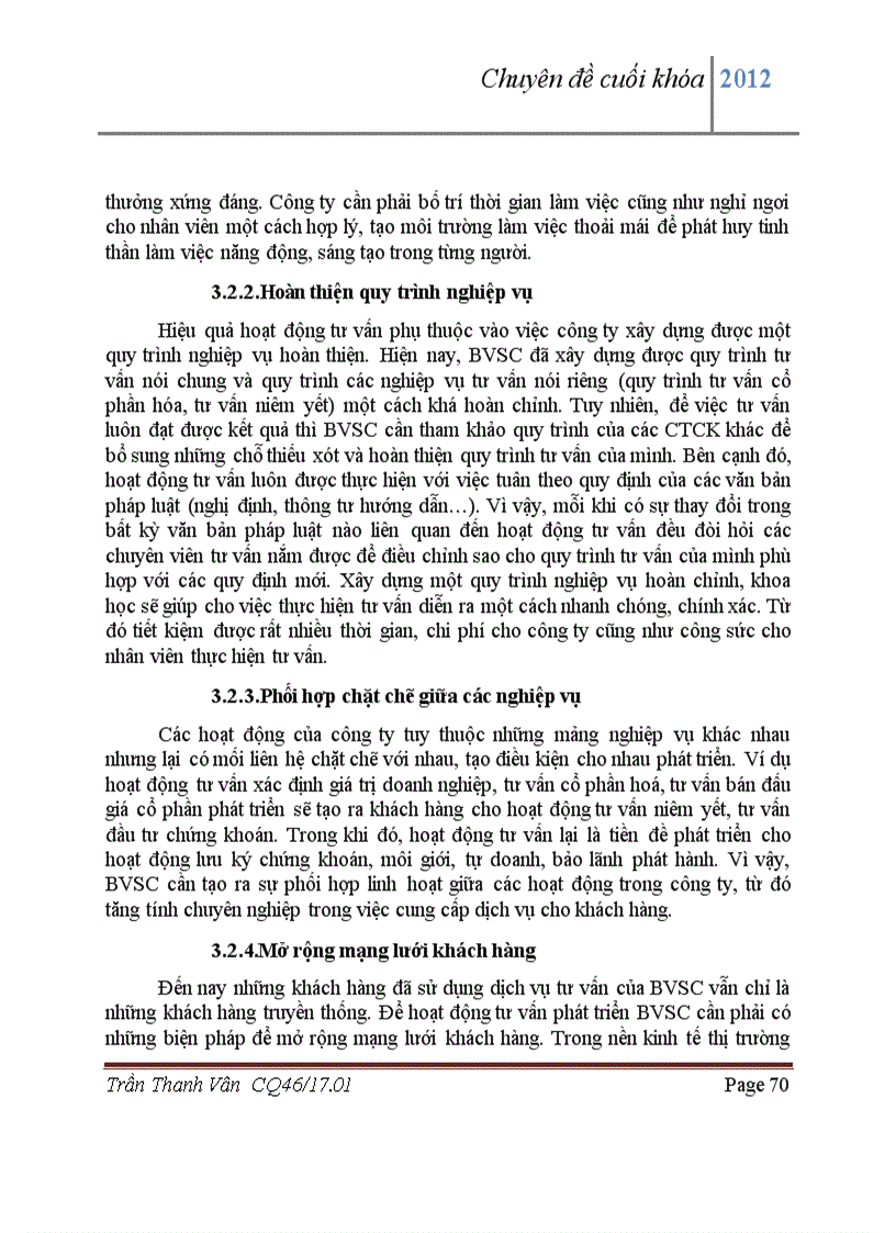 image for page Nâng cao hiệu quả hoạt động tư vấn của Công ty Cổ phần chứng khoán Bảo Việt BVSC