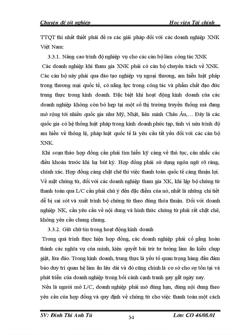 image for page Mở rộng và phòng ngừa rủi ro trong hoạt động thanh toán quốc tế theo phương thức tín dụng chứng từ tại ngân hàng TMCP Quân đội 1