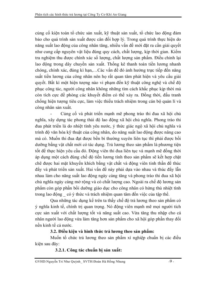 image for page Phân tích các hình thức trả lương tại công ty cơ khí an giang