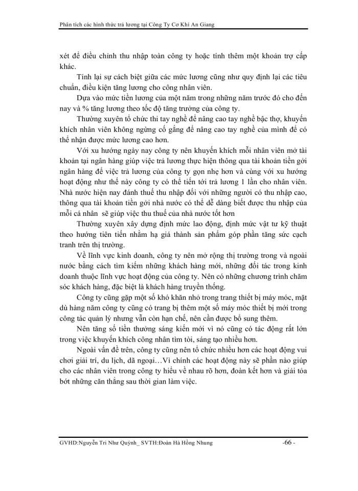 image for page Phân tích các hình thức trả lương tại công ty cơ khí an giang