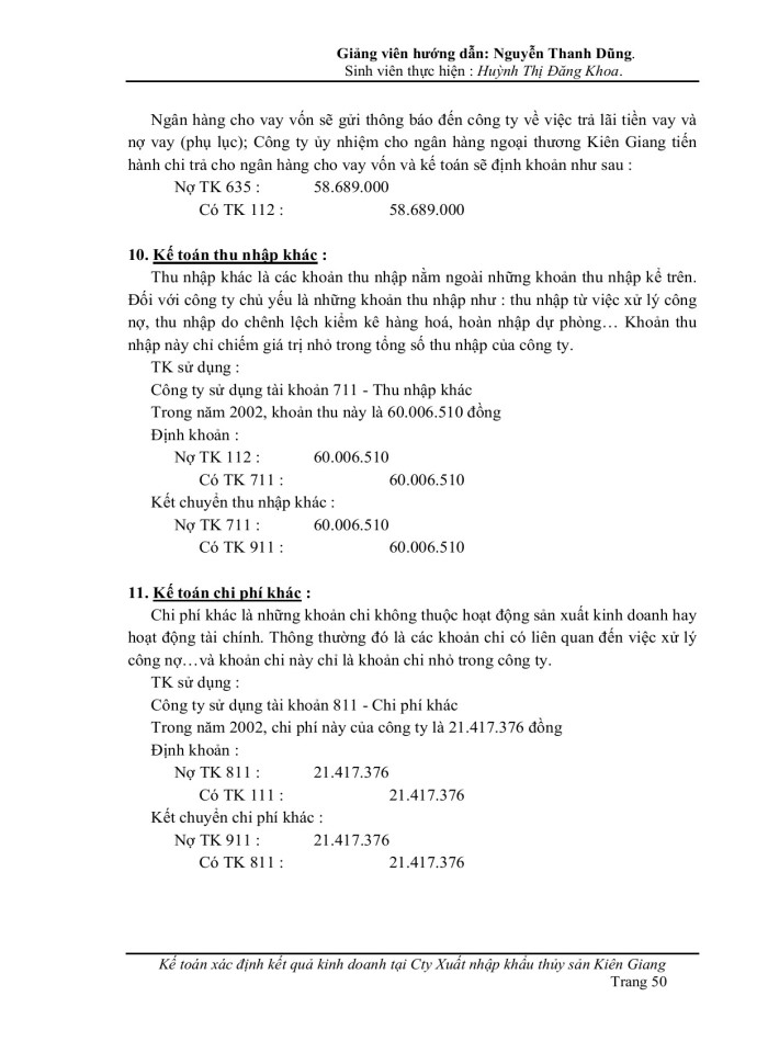 image for page Kế toán xác định kết quả kinh doanh tại công ty xuất nhập khẩu thủy sản Kiên Giang